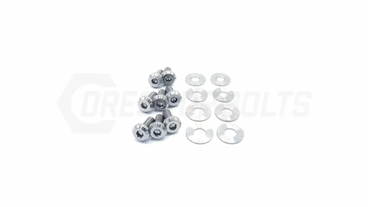 Dress Up Bolts Titanium Hardware Trunk Kit - Bmw E9x 335I (2007-2013) 5