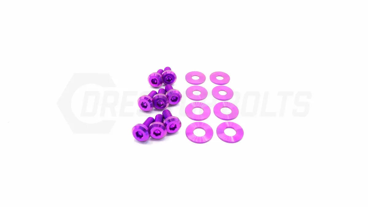 Dress Up Bolts Titanium Hardware Trunk Kit - Bmw E9x 335I (2007-2013) 6