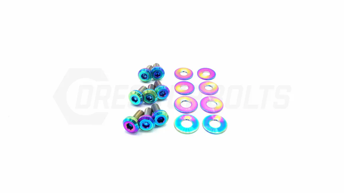 Dress Up Bolts Titanium Hardware Trunk Kit - Bmw E9x 335I (2007-2013) 1
