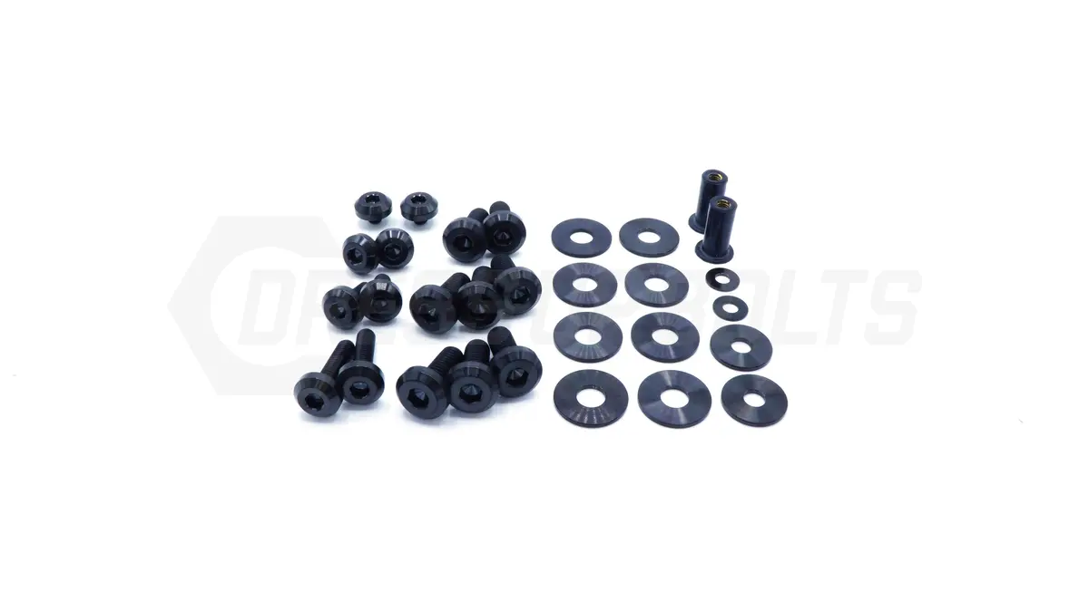 Dress Up Bolts Titanium Hardware Hood Kit - Bmw E9x 335I (2007-2013) 4