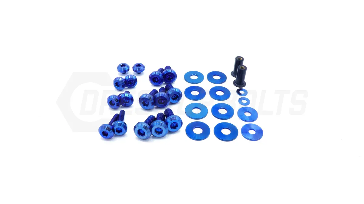Dress Up Bolts Titanium Hardware Hood Kit - Bmw E9x 335I (2007-2013) 3