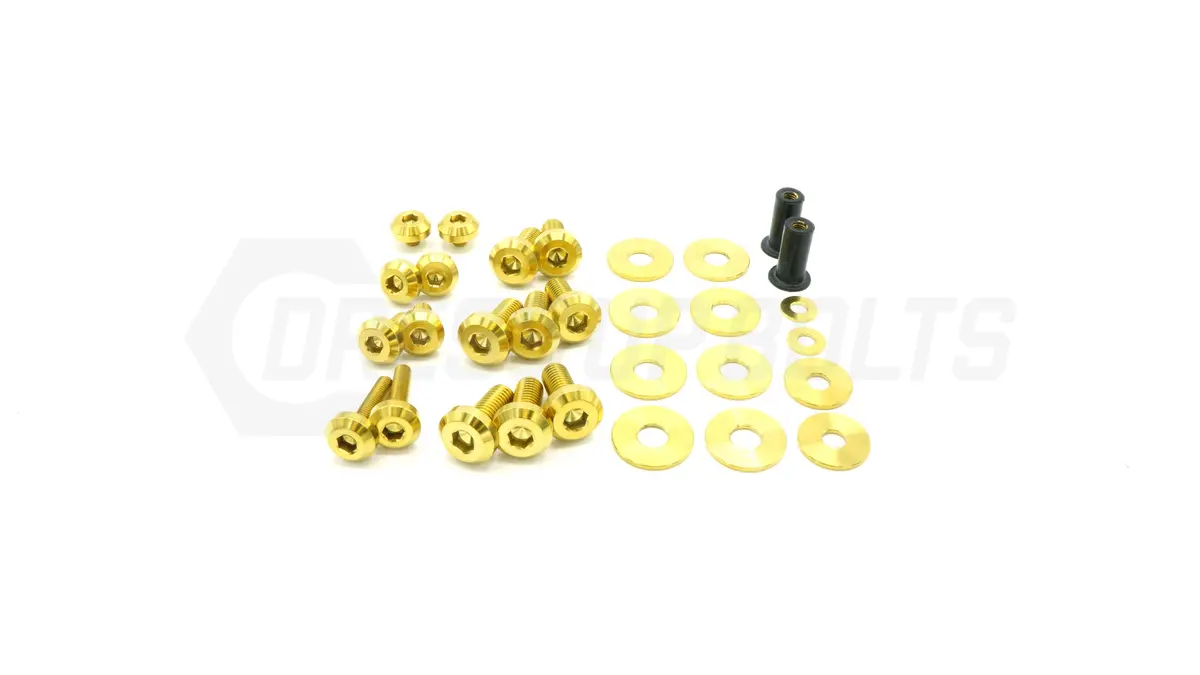 Dress Up Bolts Titanium Hardware Hood Kit - Bmw E9x 335I (2007-2013) 5
