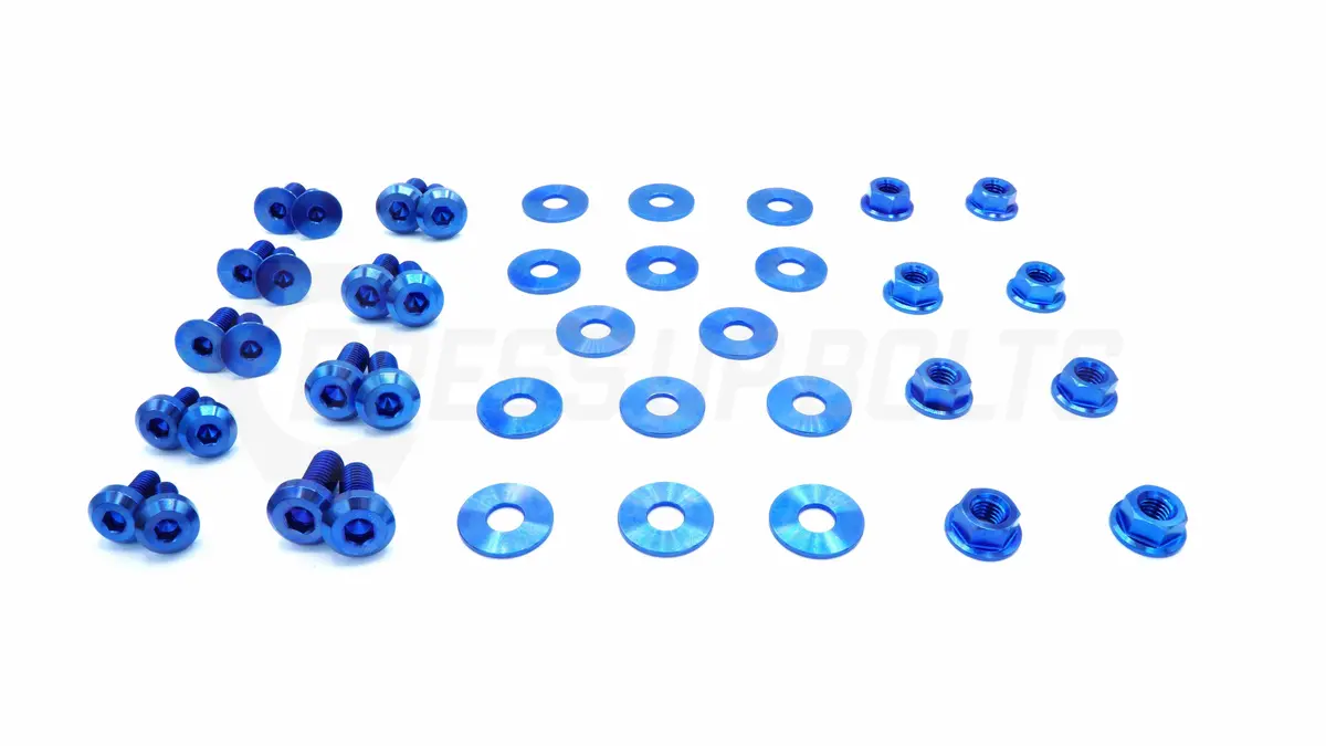 Dress Up Bolts Titanium Hardware Door Kit - Bmw E82 135I (2007-2012) 5