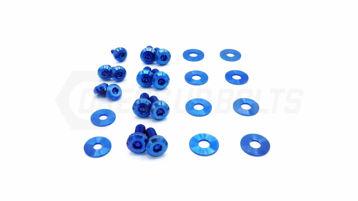 Dress Up Bolts Titanium Hardware Hood Kit - Bmw E82 135I (2007-2012) 1
