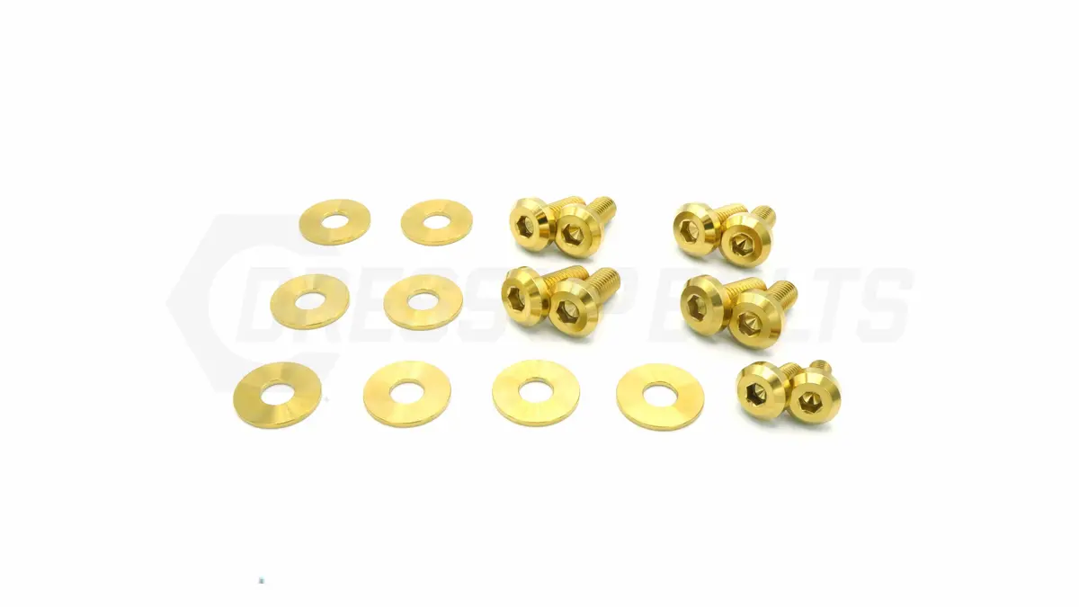Dress Up Bolts Titanium Hardware Trunk Kit - Bmw E82 135I (2007-2012) 1