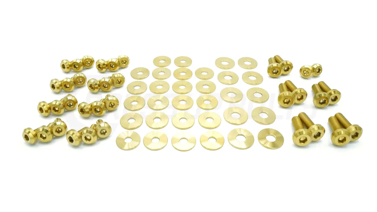 Dress Up Bolts Stage 1 Titanium Hardware Engine Bay Kit - Bmw F3x 335I (2012-2015) 1