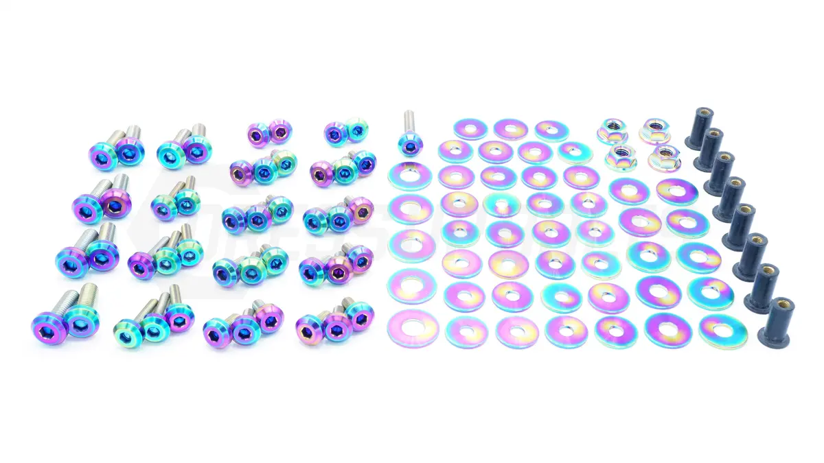Dress Up Bolts Stage 2 Titanium Hardware Engine Bay Kit - Bmw F3x 335I (2012-2015) 4