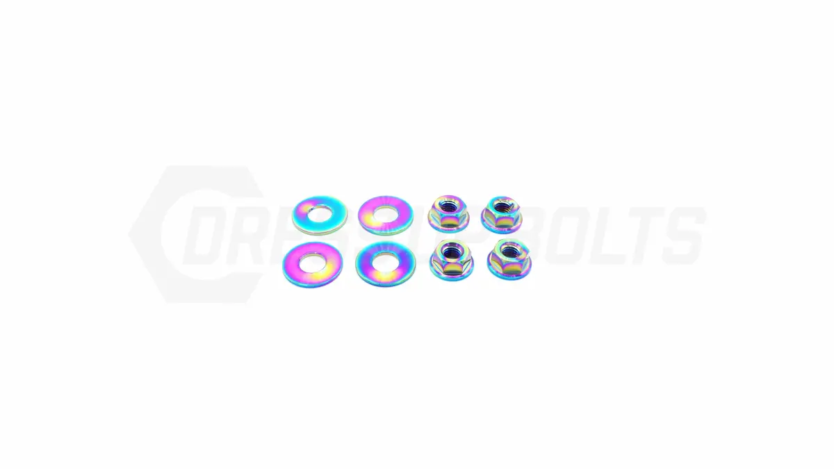Dress Up Bolts Titanium Hardware Hood Kit - Bmw F3x 335I (2012-2015) 1