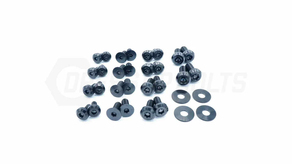 Dress Up Bolts Titanium Hardware Door Kit - Bmw F30 335I (2012-2015) 3
