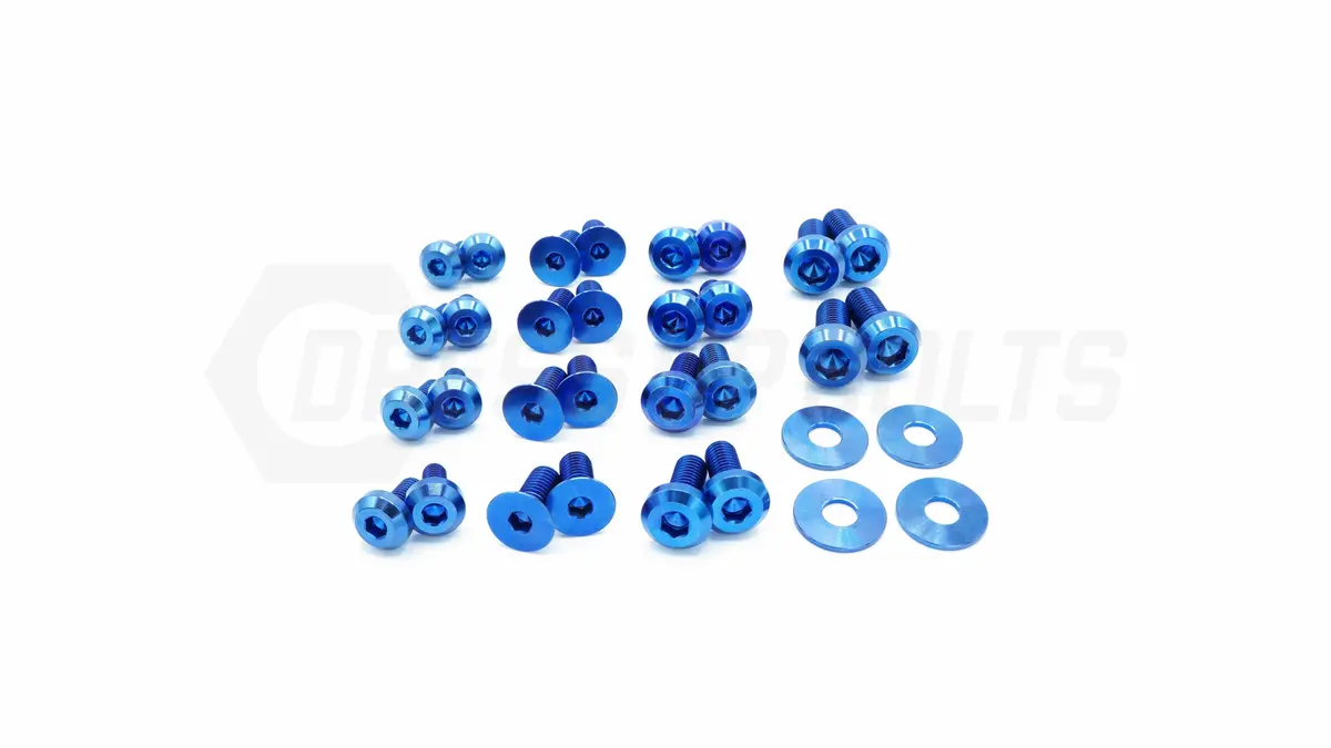 Dress Up Bolts Titanium Hardware Door Kit - Bmw F30 335I (2012-2015) 5