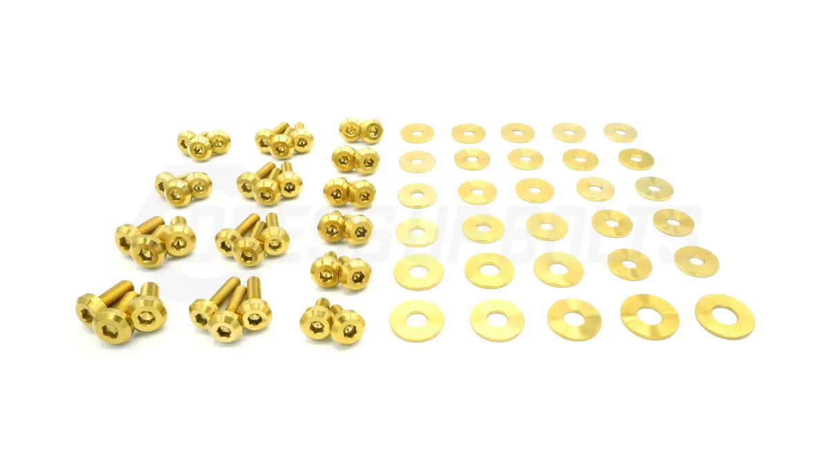 Dress Up Bolts Stage 1 Titanium Hardware Engine Bay Kit - Bmw F80 M3 (2014-2018) 1