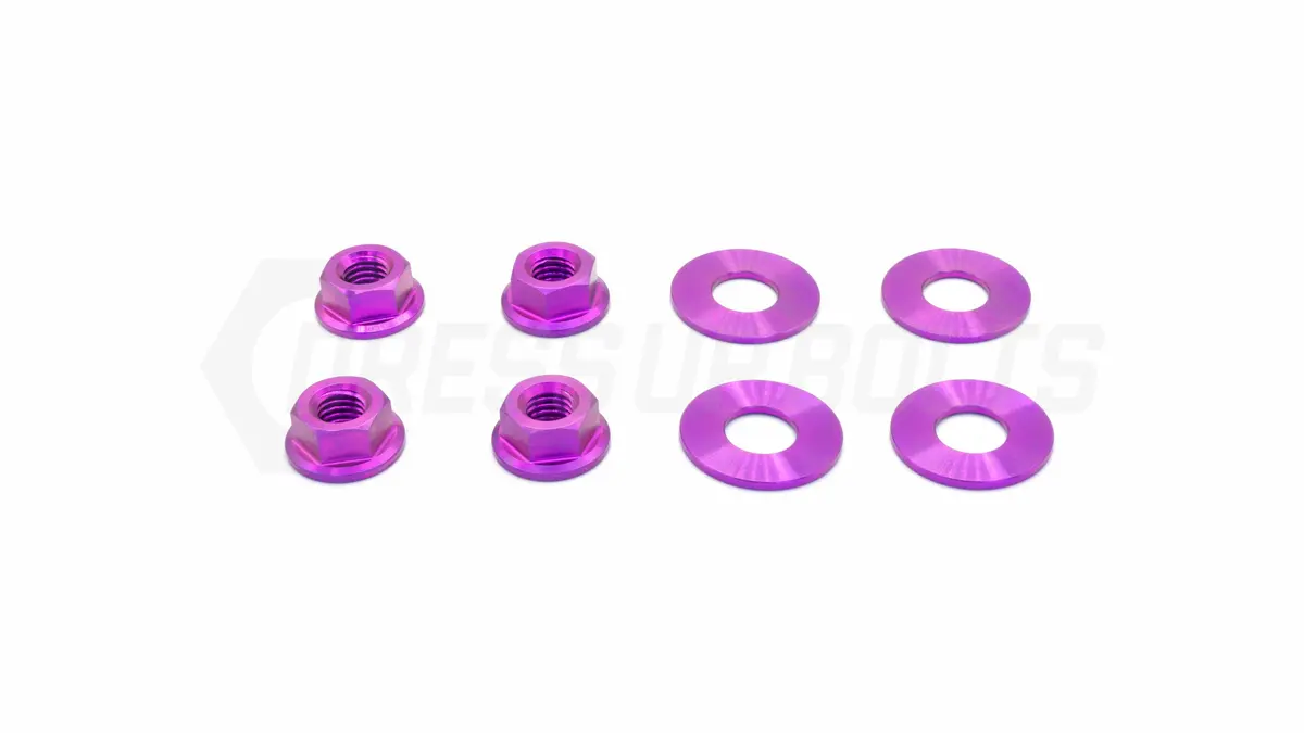 Dress Up Bolts Titanium Hardware Hood Kit - Bmw F80 M3 (2014-2018) 1