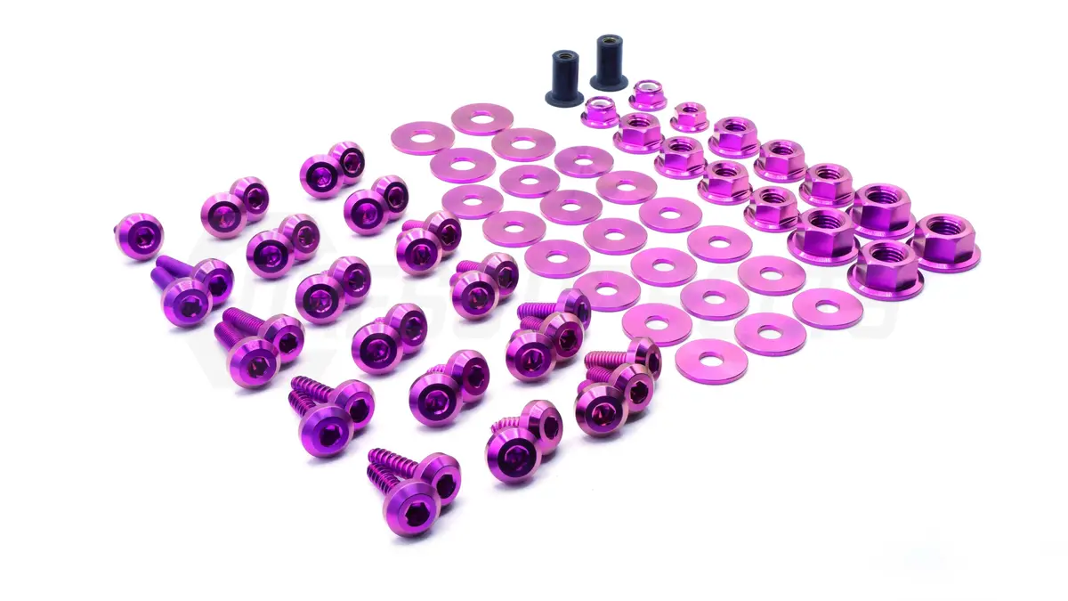 Dress Up Bolts Stage 2 Titanium Hardware Engine Bay Kit - Bmw E46 M3 (2000-2006) 5