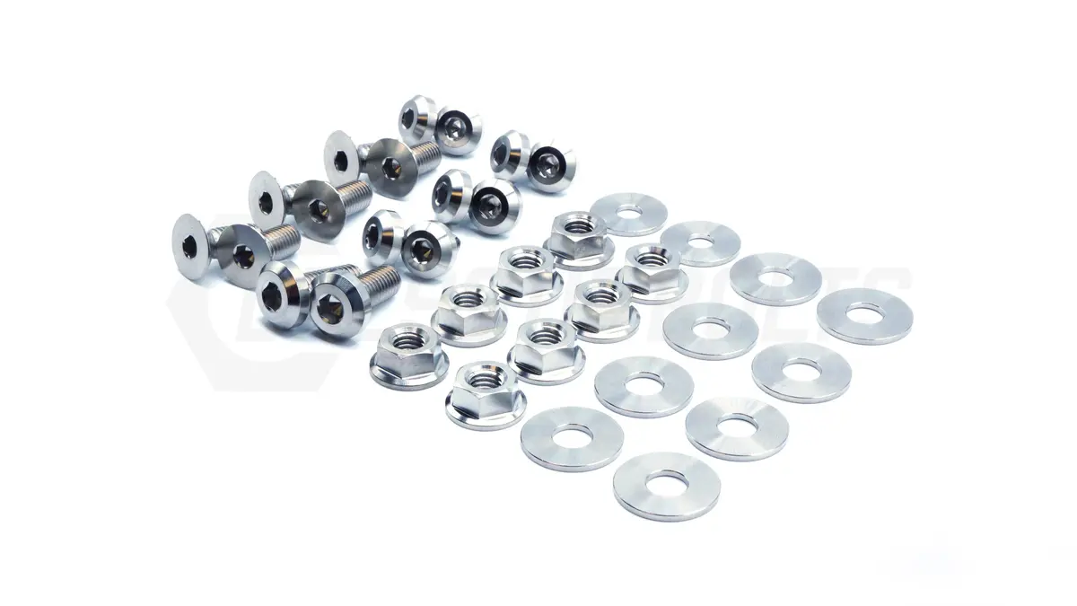 Dress Up Bolts Titanium Hardware Door Kit - Bmw E46 M3 (2000-2006) 4