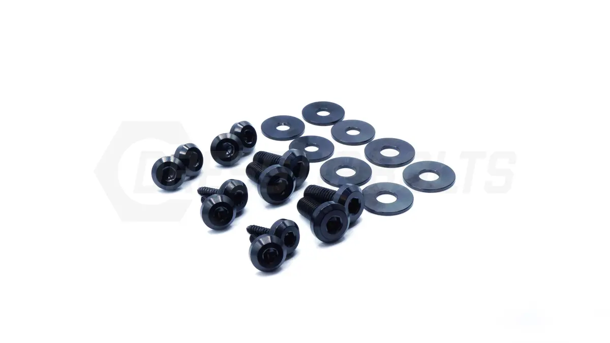 Dress Up Bolts Stage 1 Titanium Hardware Trunk Kit - Bmw E46 M3 (2000-2006) 1