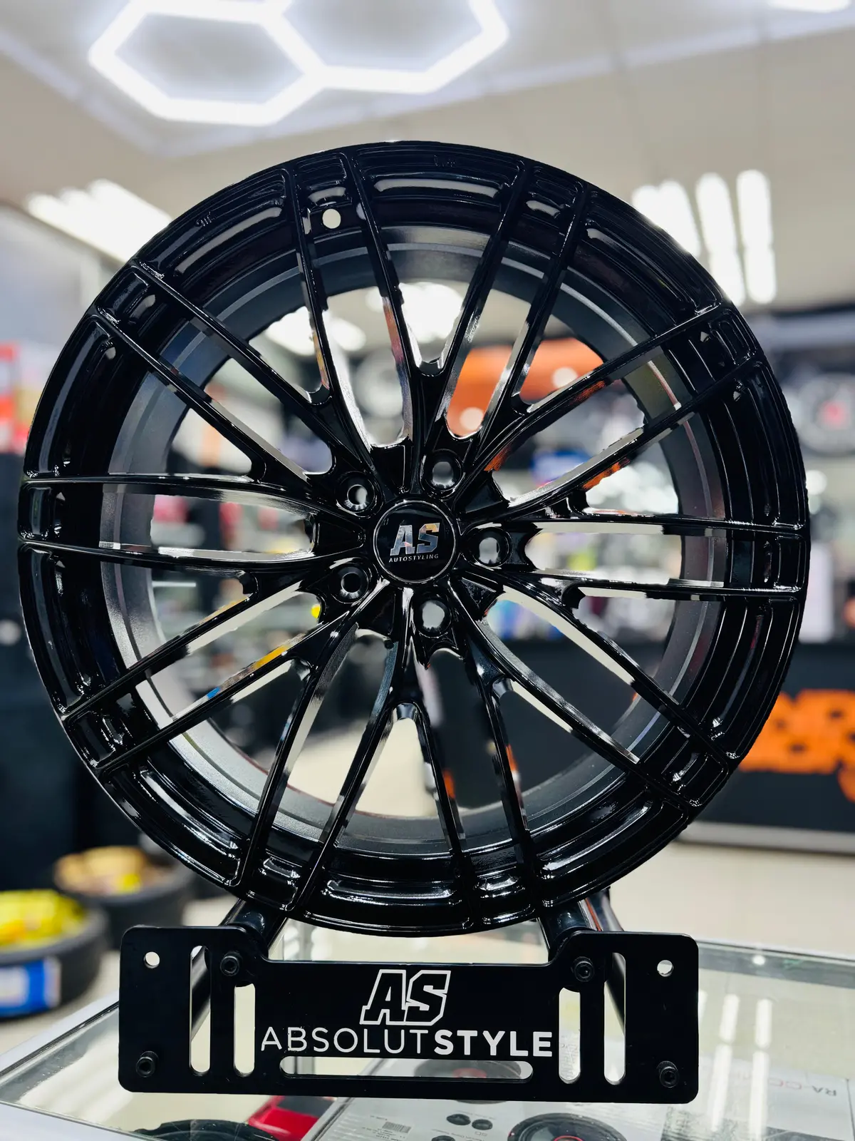 19” As-K327 ( 5X112 ) Gloss Black 1