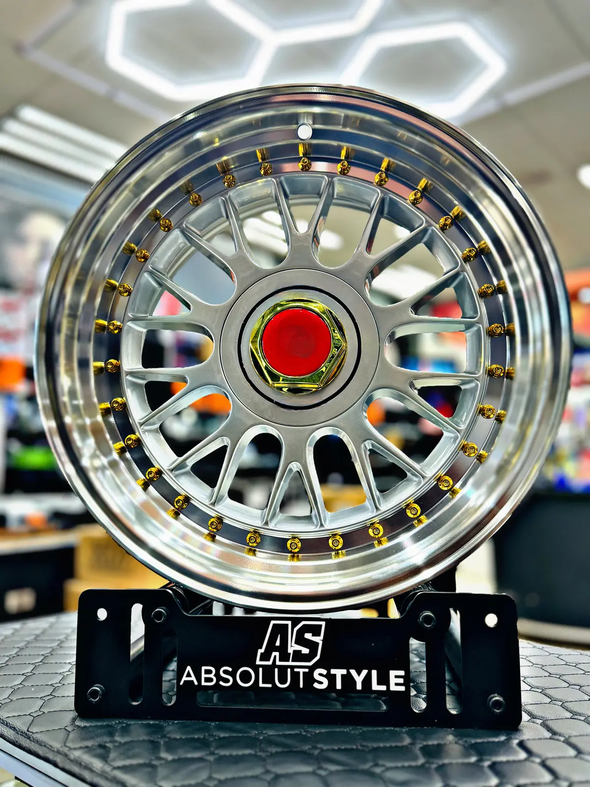 17” As Claw 4X100 & 5X100 Silver Wheels 1