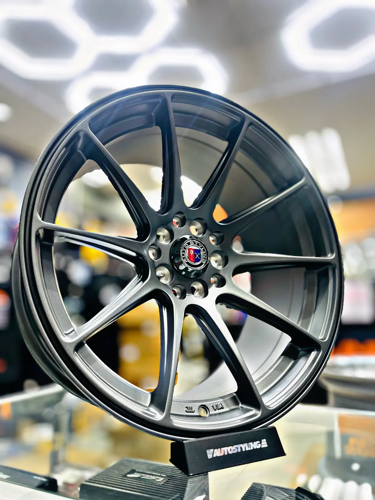 17” As-Xxr 5/100 & 5/114 Matt Gunmetal 2