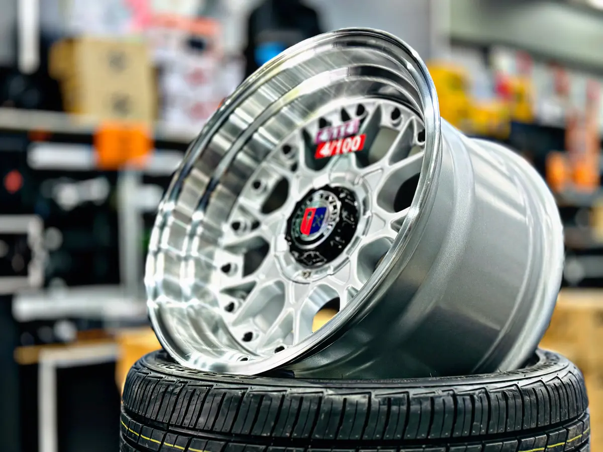 15'' As- Rc2 Silver,   4/100 4/114 1