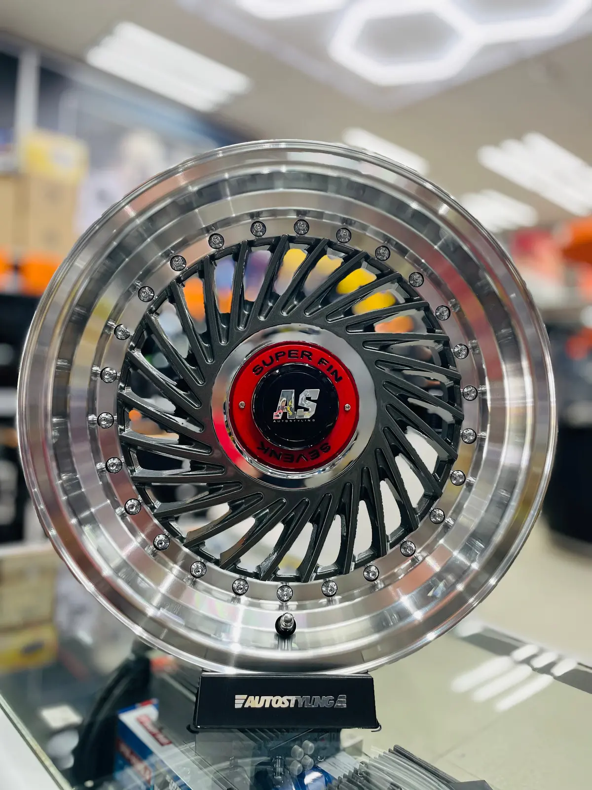 15” As-Superfin 4X100 & 4X114 Gunmetal Wheels 1