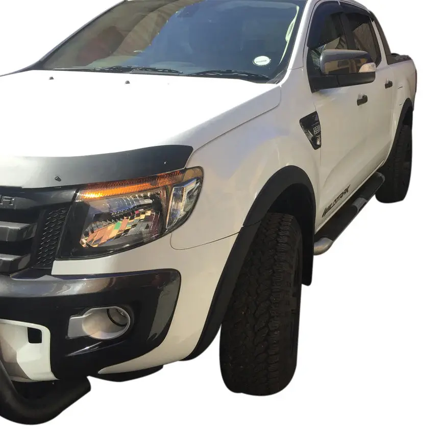 Ranger T6 2012-2015 Matt Black Slim Wheel Arches 2