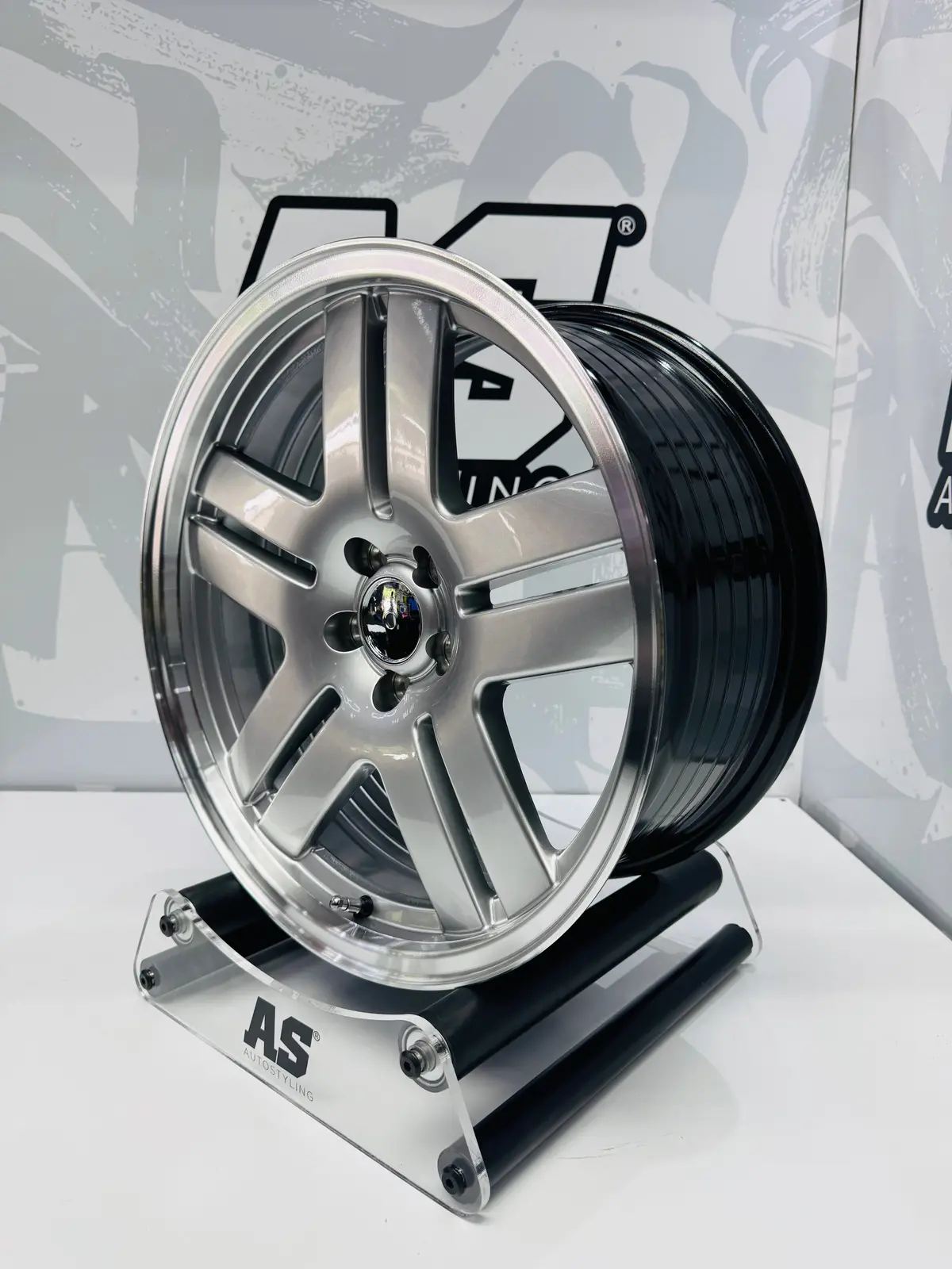 17” As- Longbeach Dished 5/100 Silver Rims 2