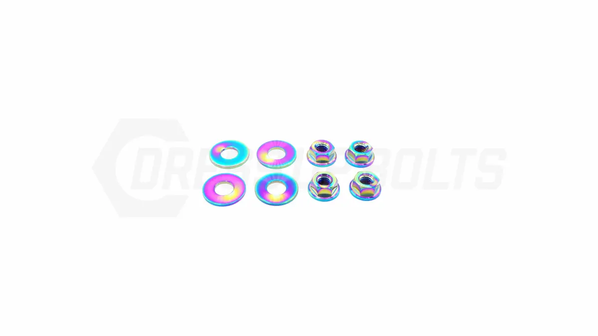 Dress Up Bolts Titanium Hardware Hood Kit - Chevrolet Camaro (2016-Present) 6