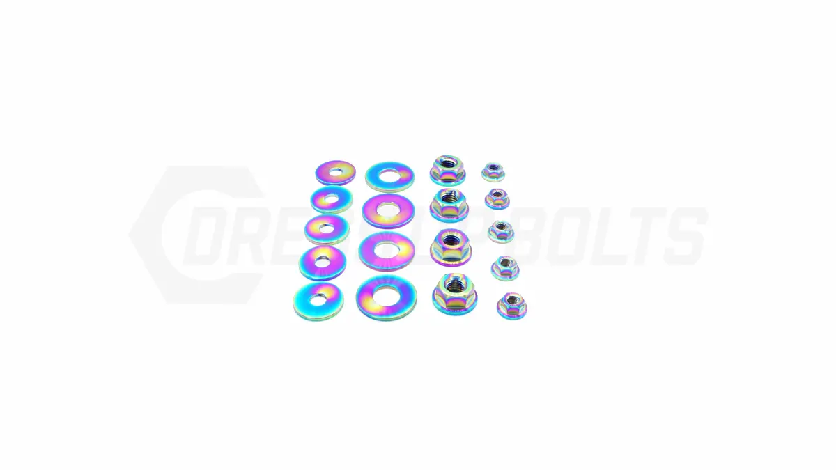 Dress Up Bolts Titanium Hardware Vented Hood Kit - Chevrolet Camaro (2019-Present) 1