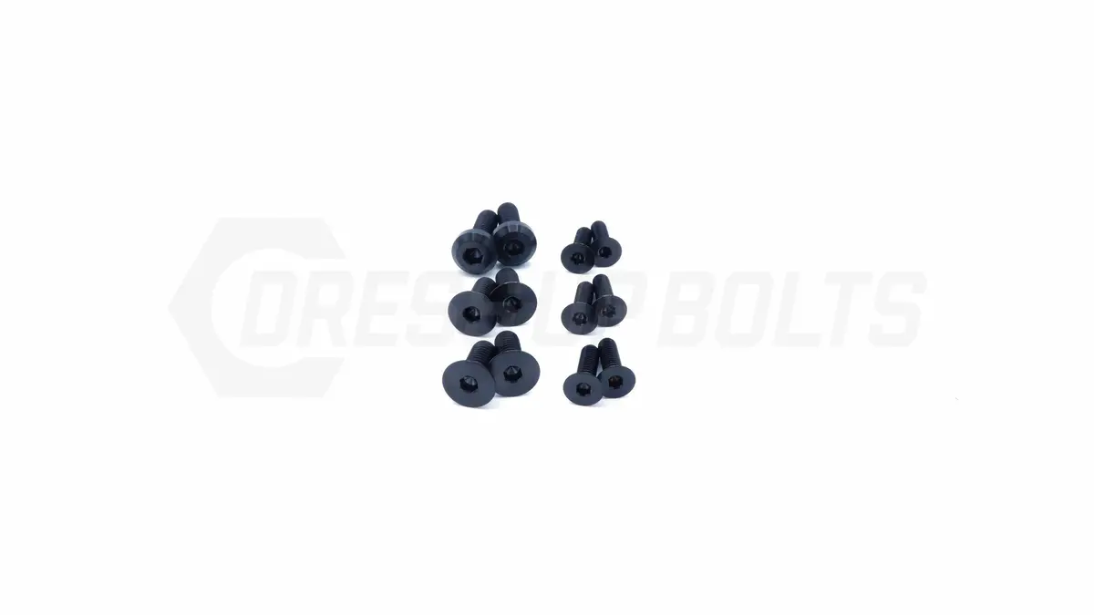 Dress Up Bolts Titanium Hardware Door Kit - Chevrolet Camaro (2016-Present) 1