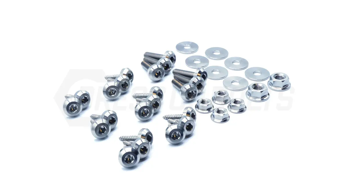 Dress Up Bolts Stage 2 Titanium Hardware Engine Bay Kit - Chevrolet Corvette C6 (2005-2013) 4