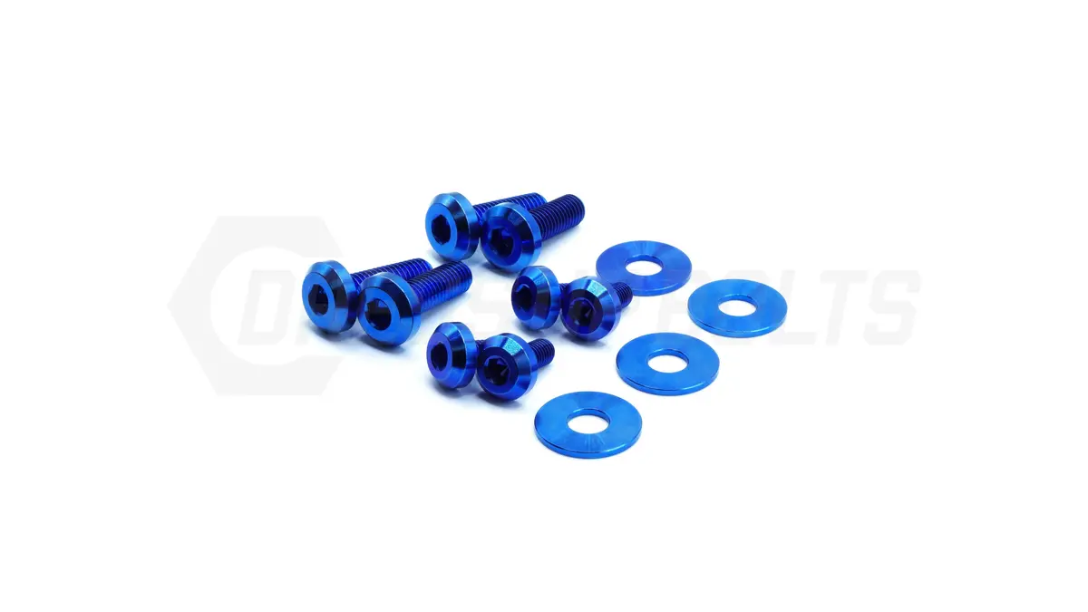 Dress Up Bolts Titanium Hardware Hood Kit - Chevrolet Corvette C6 (2005-2013) 2