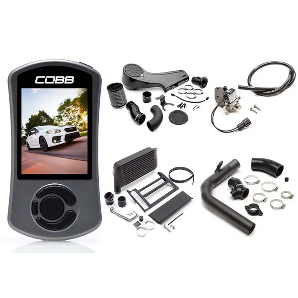 Cobb 15-21 Subaru Wrx Nexgen Stage 2 + Can Flex Fuel Redline Carbon Fiber Power Package - Black 1