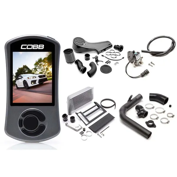 Cobb 15-21 Subaru Wrx Nexgen Stage 2 + Can Flex Fuel Redline Carbon Fiber Power Package - Silver 1