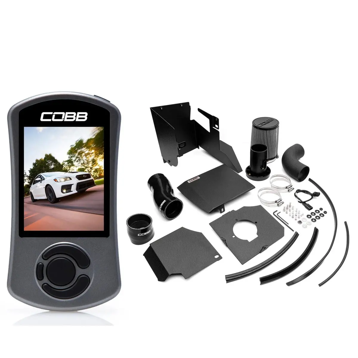 Cobb 2018-2021 Subaru Wrx Stage 1+ Can Flex Fuel Power Package - Sf Intake 1