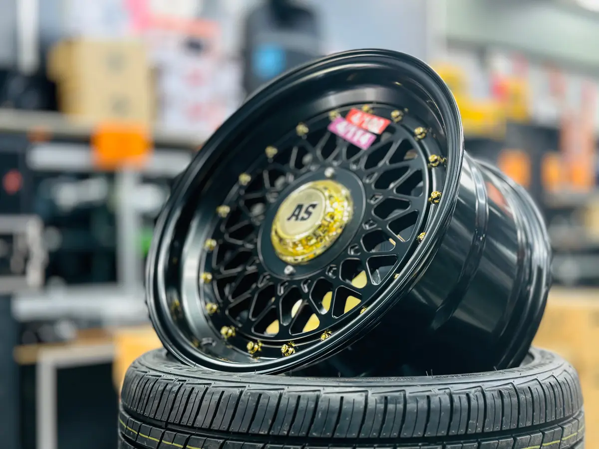 15” As-P/Mesh 4/100 4/114 Full Black 1