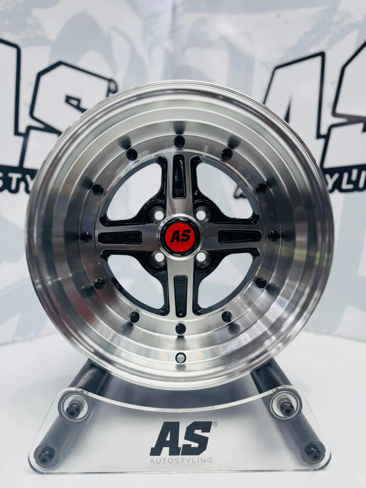 15” As-E40 4/100 Black Machine Face 1