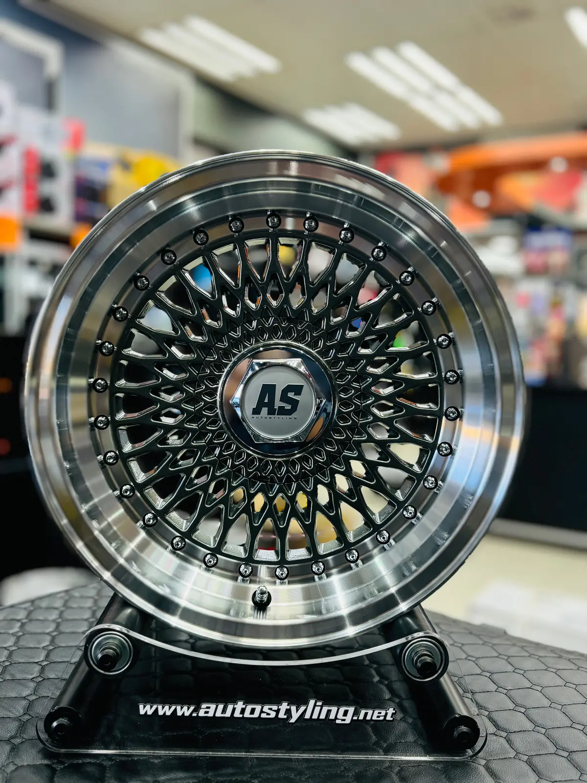 15” M7514 As-Supermesh  4/100 4/114 Gunmetal 1