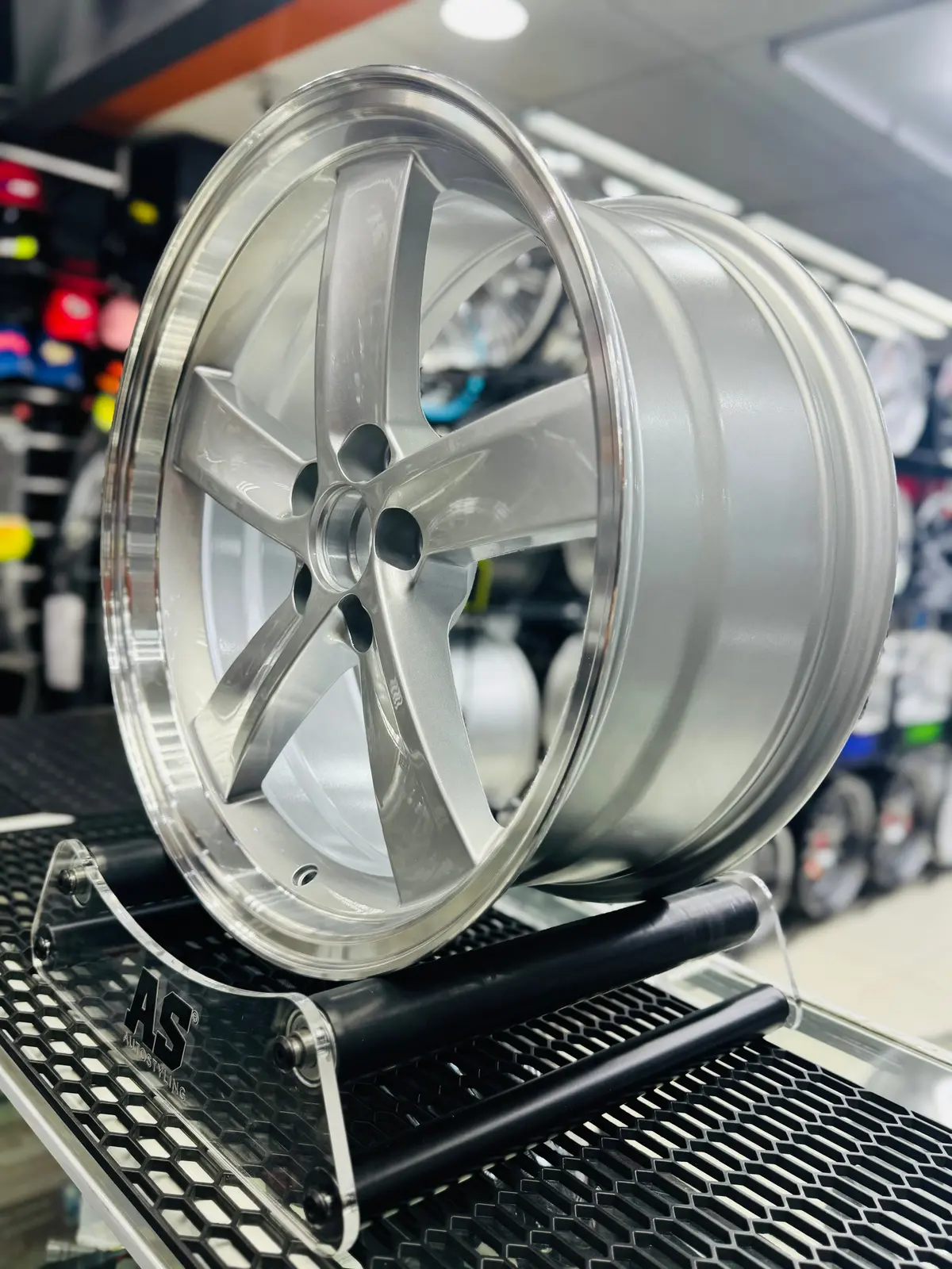 17" As- Rivazza Reps 5/100 Silver Wheels 2