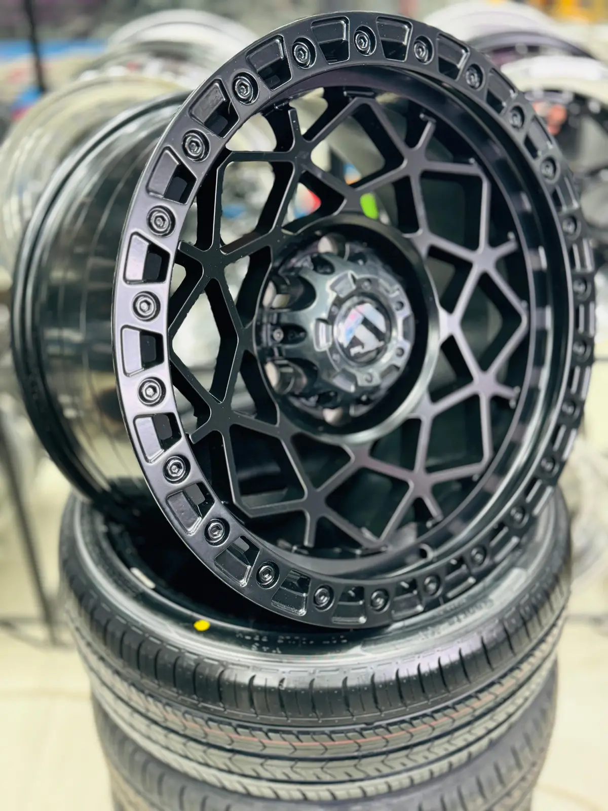 17” As-Dx055 4X4 Rims  6/139 9J  Et0 1