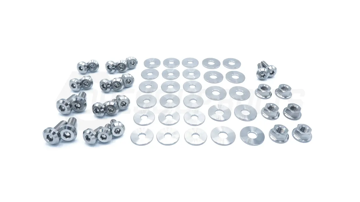 Dress Up Bolts Stage 1 Titanium Hardware Engine Bay Kit - Dodge Charger (2015+) 6