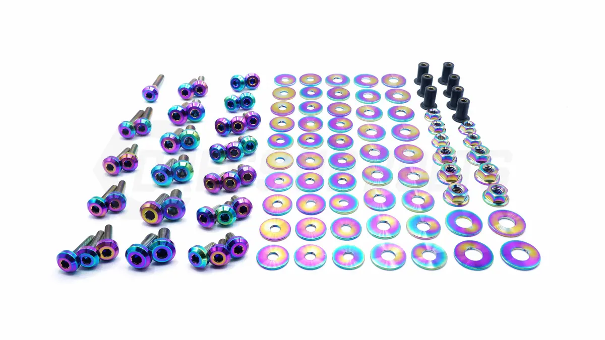 Dress Up Bolts Stage 2 Titanium Hardware Engine Bay Kit - Dodge Charger (2015+) 3