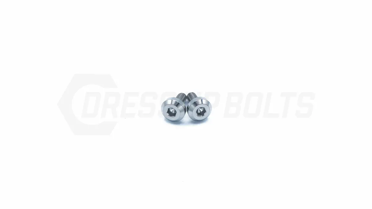 Dress Up Bolts Titanium Hardware Fuel Door Kit - Dodge Charger (2015+) 1