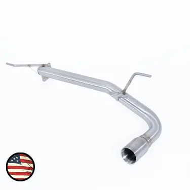 Axleback Exhaust - 2013-2017 Crosstrek Xv - Muffler Delete - Single Exit - 3" Double Wall Tip 1
