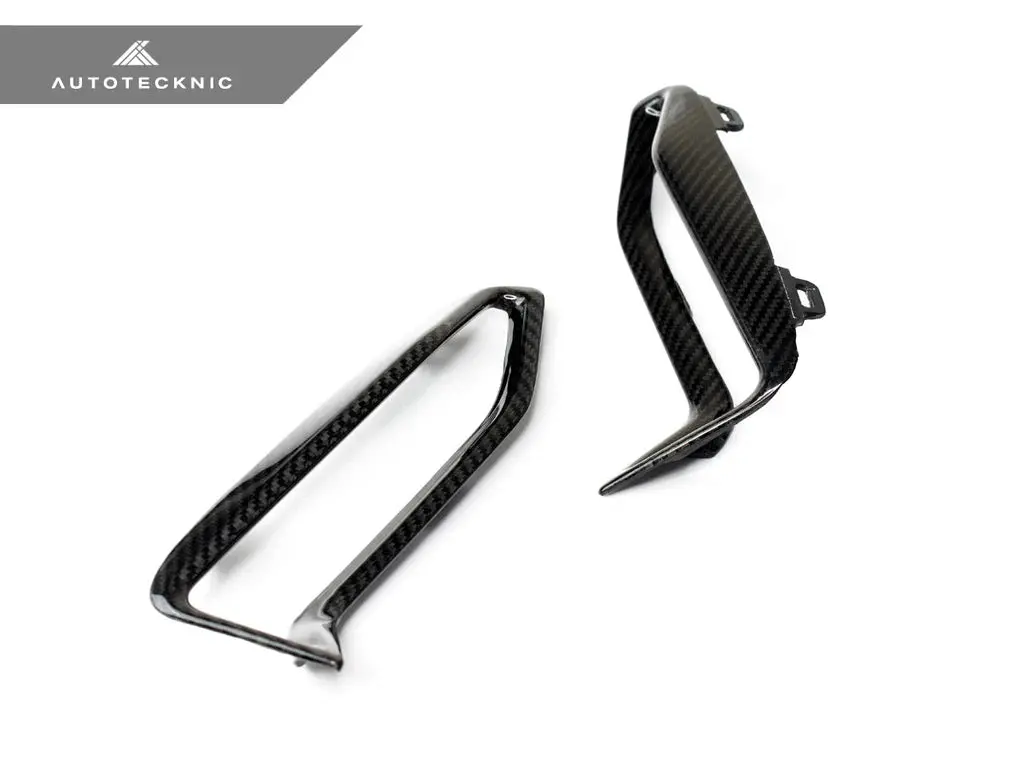 Autotecknic G20 3-Series M-Sport Dry Carbon Front Bumper Grille Trim Set 1