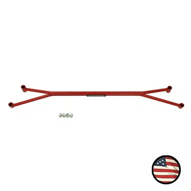 Rear Strut Tower Brace - 2015-2019 Legacy - Wrinkle Red 1
