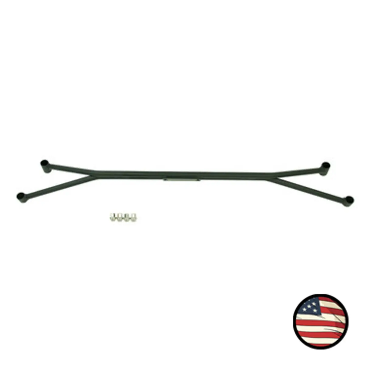 Rear Strut Tower Brace - 2010-2014 Outback - Wrinkle Black 1