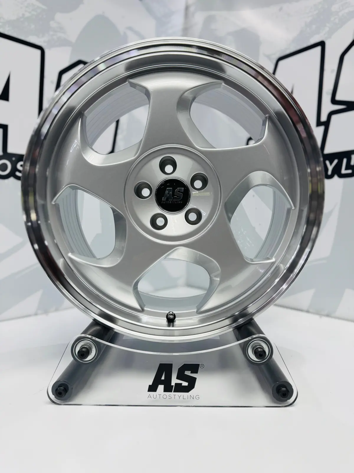 17” As- Throwing Stars  5/100 Silver Rims 1