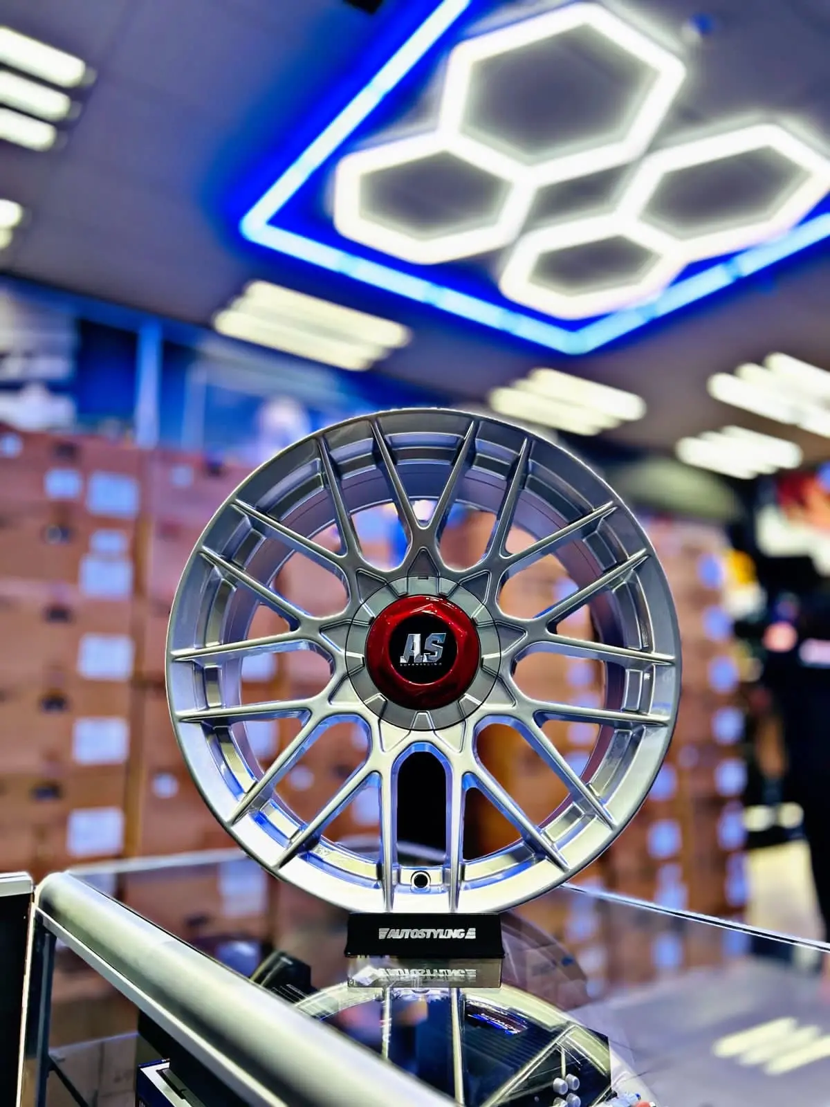17” As-Rse  Concave 5/100 Silver Wheels 1