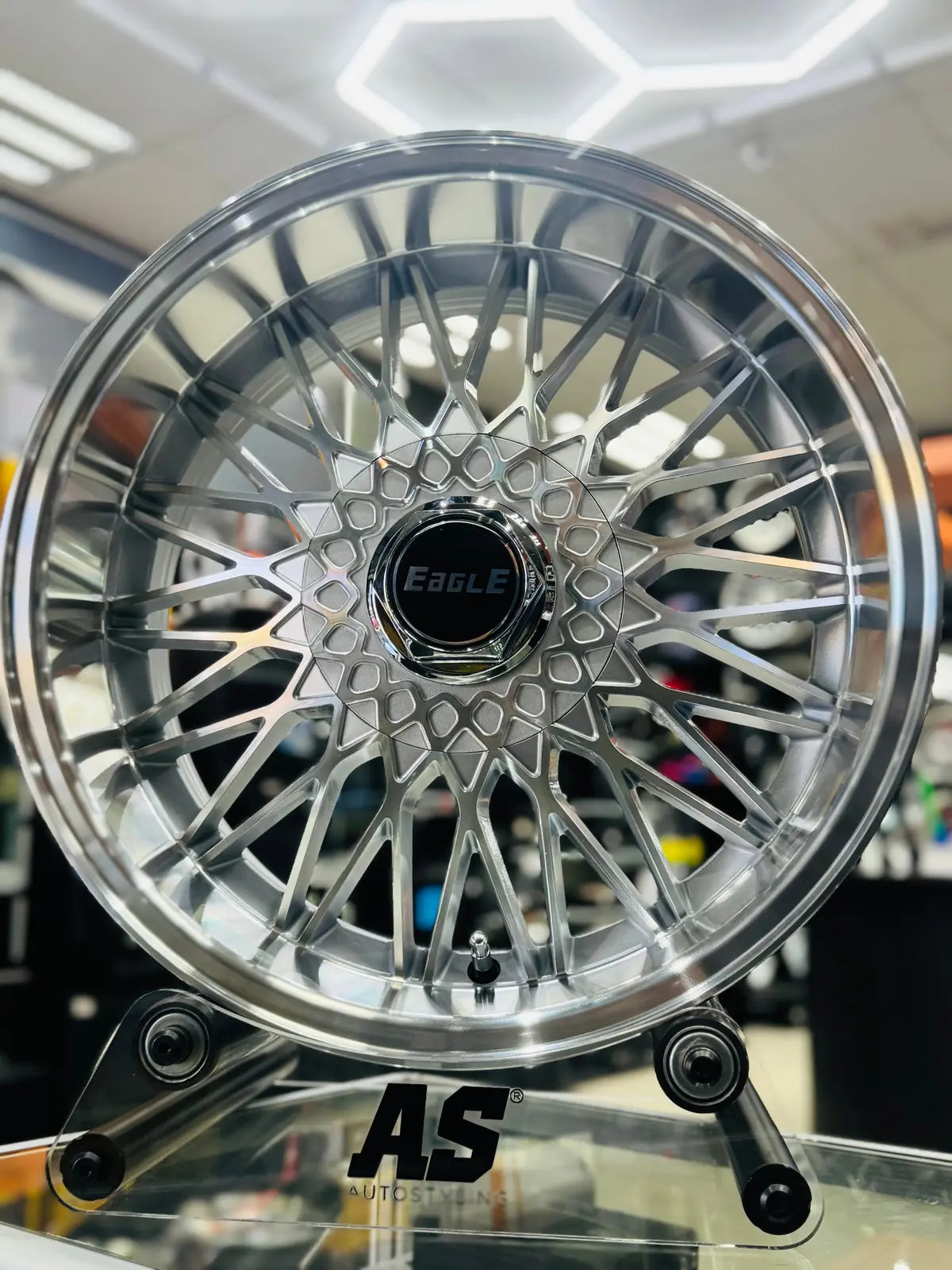 17” As- Eagle Deep Dish Staggered Fit 4/100 & 4/114 2