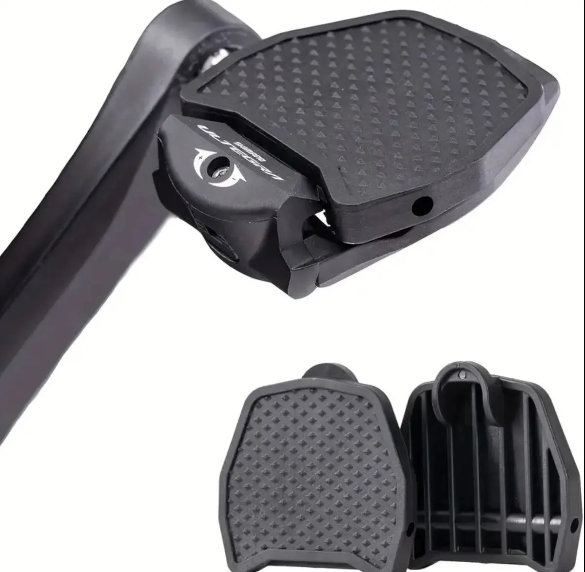 Clipless Pedal To Universal Platform Adapter Compatible With Spd-Sl System 1